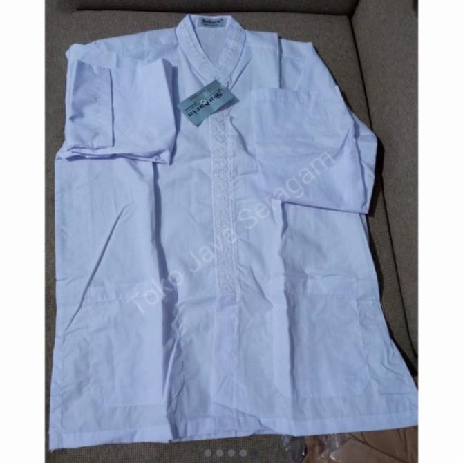 Diskon Baju Koko Putih Lengan Panjang Anak Sekolah Seragam Merk Sadaria - Best Seller