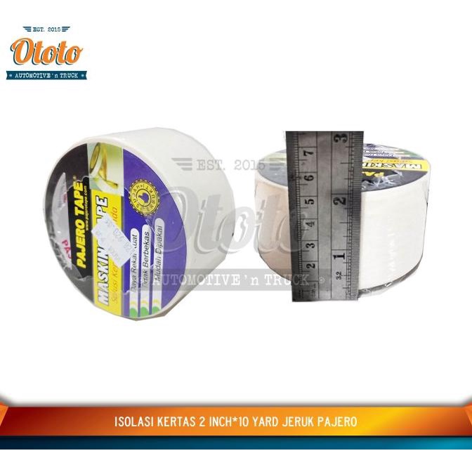 

Termurah Isolasi Kertas 2 inch x 10 Yard Jeruk Pajero - selotip Lakban lem Kualitas Terbaik (oto00dza)