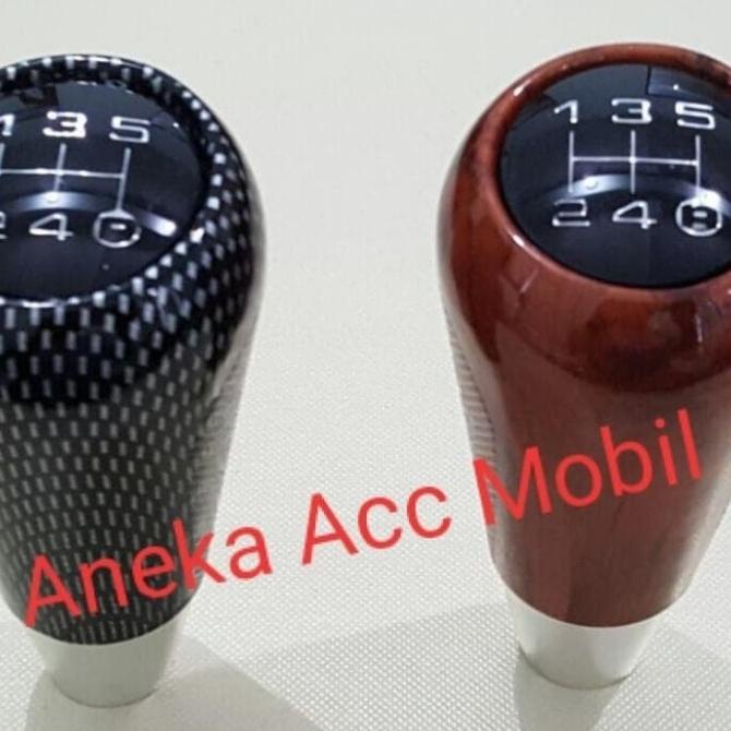 Diskon gear shift knob manual carbon Nissan terrano Juara