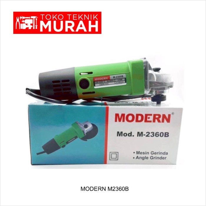 Modern M2360B Mesin Grinder M-2360B Gerinda Tangan M 2360 B 4 inch