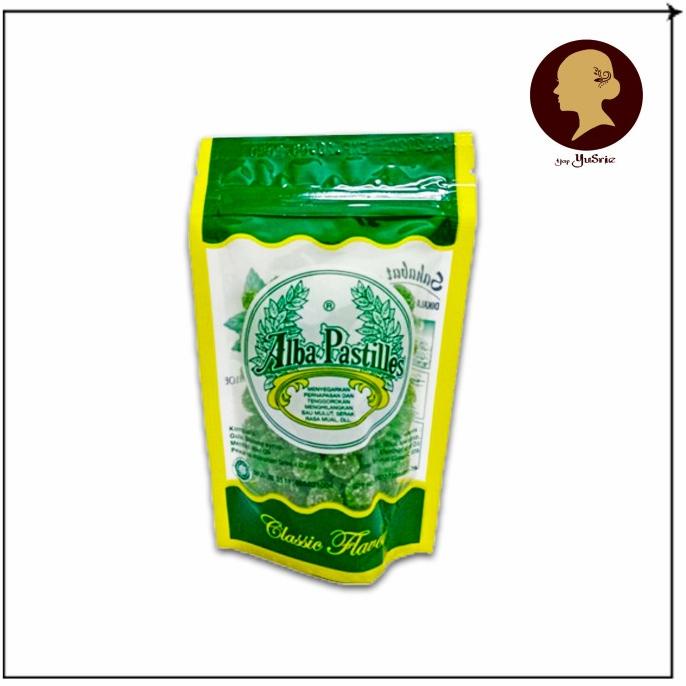 

Permen ALBA PASTILLES 100gr hijau pastiles mint mentol gula classic