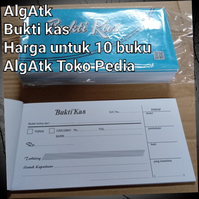 

Promo Buku Bukti Kas Prima.