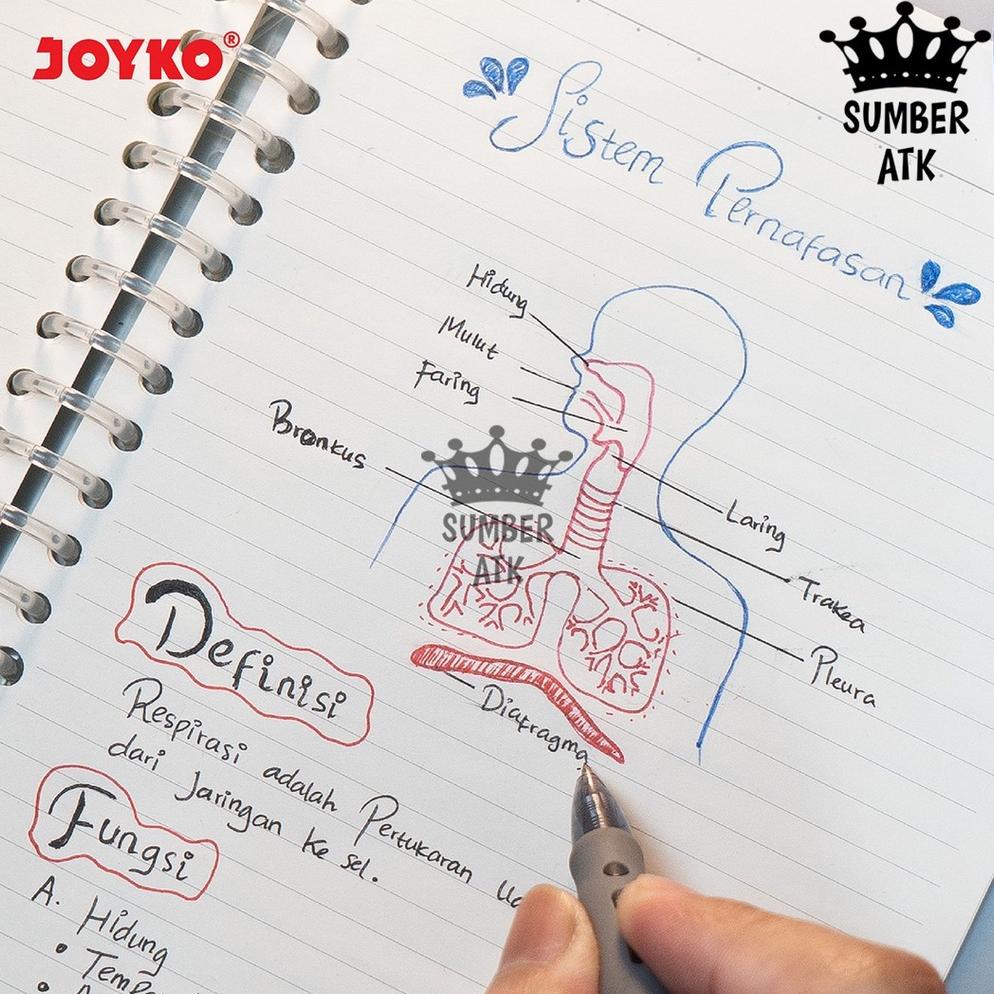 

Sale Gel Pen Joyko Gp-265 Black / Blue / Red Q 1 Lusin / 1 Box / 12 Pcs Gel 0.5 Mm Pulpen Pena Mirip K-1 Murah