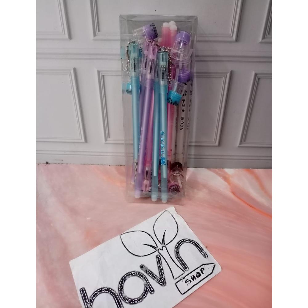 

Sale (12Pc) Pen Gel Gantung Minuman Boba/Jel Pena Boba Bubble Sale