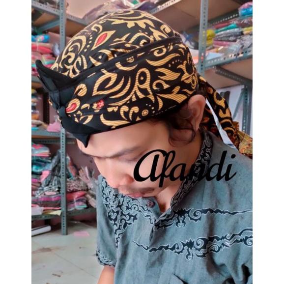 Diskon Udeng Sunda Iket Kepala Blangkon Jawa Batik Original Blangkon Terlaris Batik Blangkon Jawa Ud