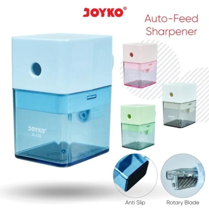 

Sharpener Rautan Pensil A156 - Serutan Putar Joyko A-156 Anti Slip Kode 333
