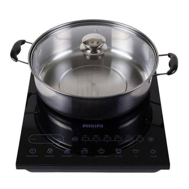 Kompor Induksi Listrik Philips Induction Cooker Hd 4932 Free Panci Wulanlestaristore