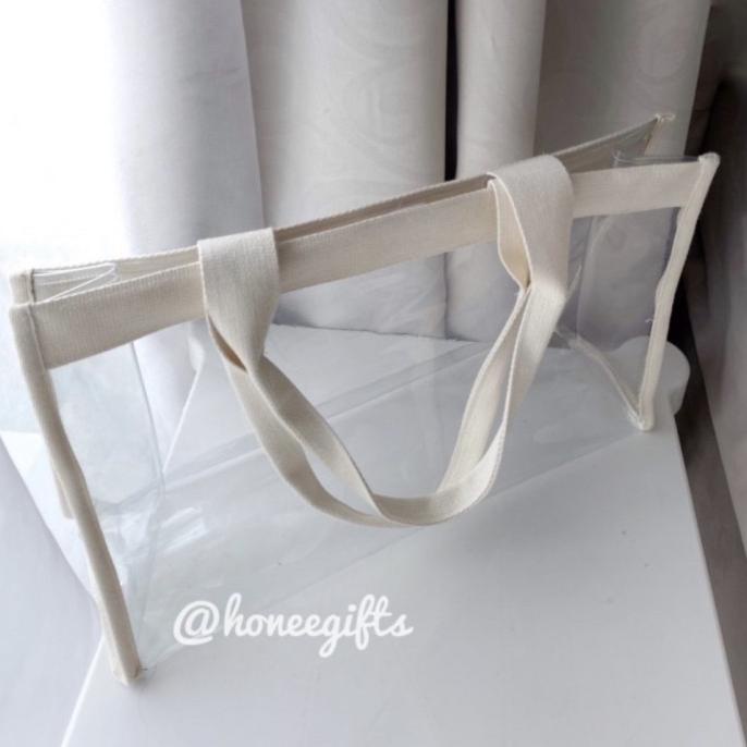 

Barang Terlaris !!! Tas Transparan Lebar 15Cm Hampers Ultah Natal Cny Labelle_Porch