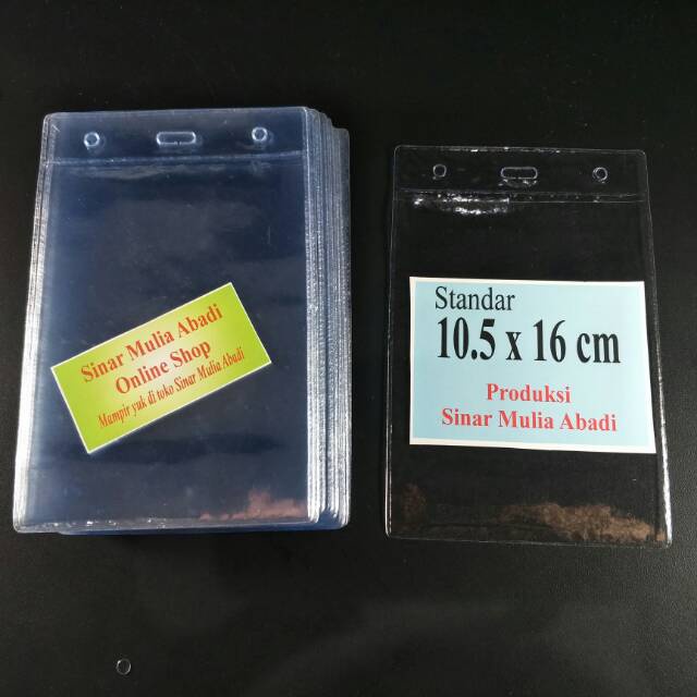 

Plastik Name Tag 10.5X16 Tebal Standar / Pak Isi 100 Pcs Panitia Nametag Tanda Genal Id Card
