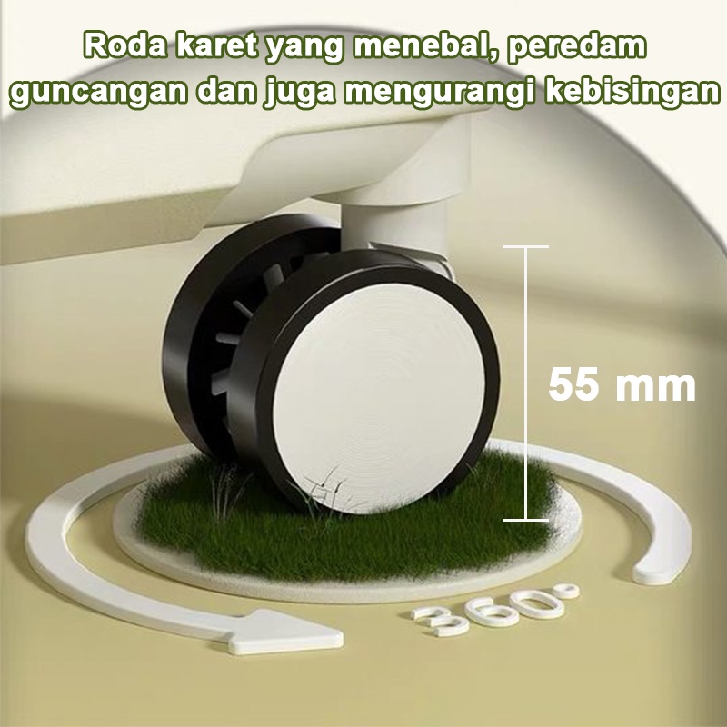 Koper 28 Inch Koper 24 Inch Koper 18 Inch Nimalis Aesthetic Besar 4 Roda 3 Level Abs Pc Ni Kecil