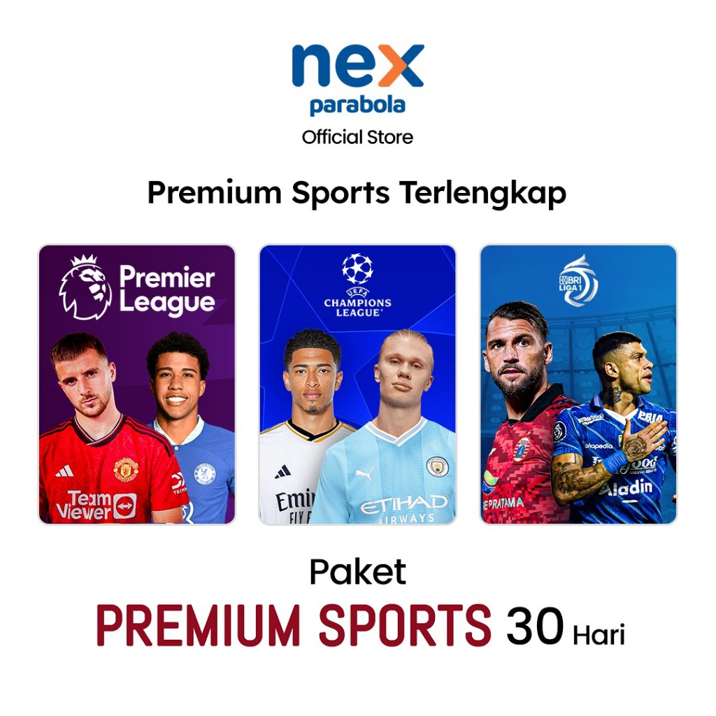 Nex Parabola Paket Premium Sports 30 Hari