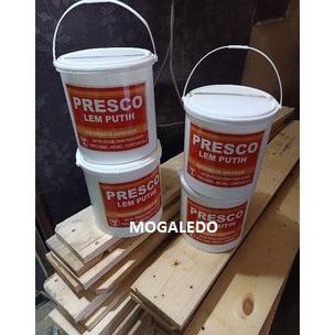Kiyos LEM PRESCO,LEM KAYU,LEM KUAT 1 KALENG BERAT ISI 5KG KB003