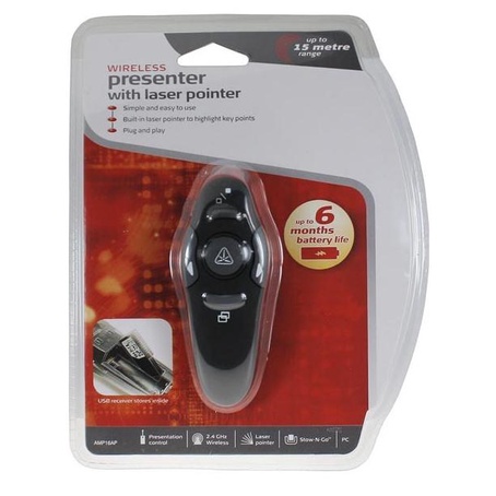 Wireless Laser Pointer Presenter