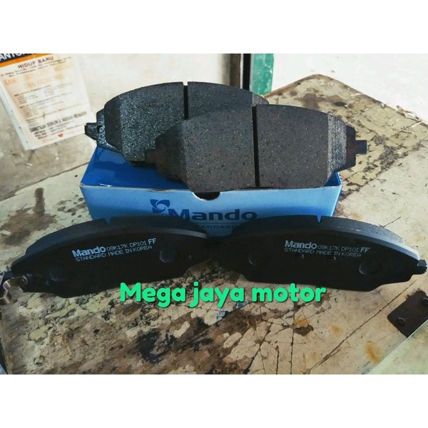 kampas rem depan chevrolet spin mando