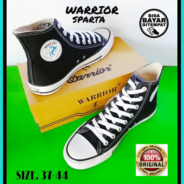 Sepatu Warior/Warrior Sparta Hc Sepatu Sekolah Size.37~44 Ori Murah