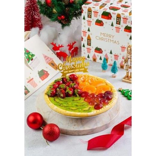 

Tart Susu Buah Hampers Natal Merry Christmas +Box+ Godie Bag Best Shopsesilia_
