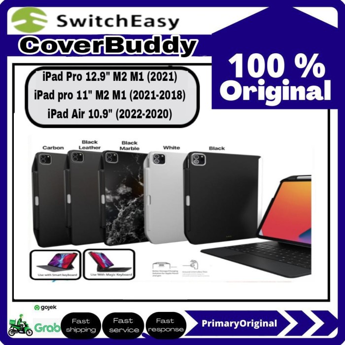 Case Ipad Pro 11 M2 M1 2022 Switcheasy Coverbuddy Ultra Slim Ready