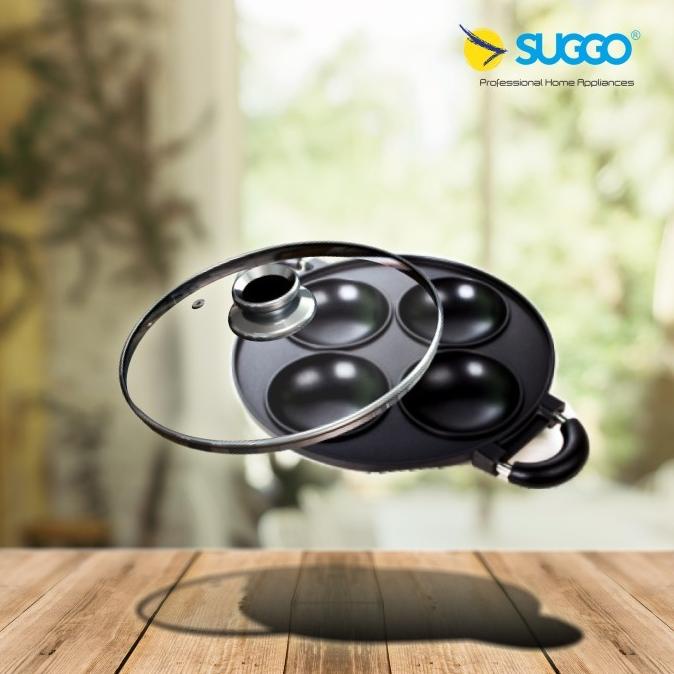 Ready Cetakan Serabi 4 Lubang Suggo 4 Holes Round Cake Pan ( Terlaris ) Limited Edition