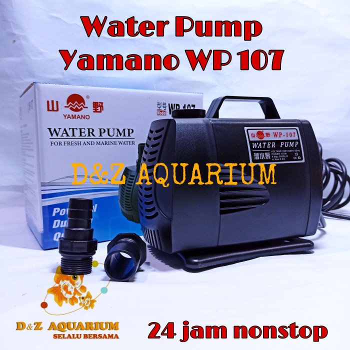 ✅New Ori Yamano Wp-107 Bisa Naik 5 Meter 5000 Liter Pompa Air Kolam Celup Berkualitas