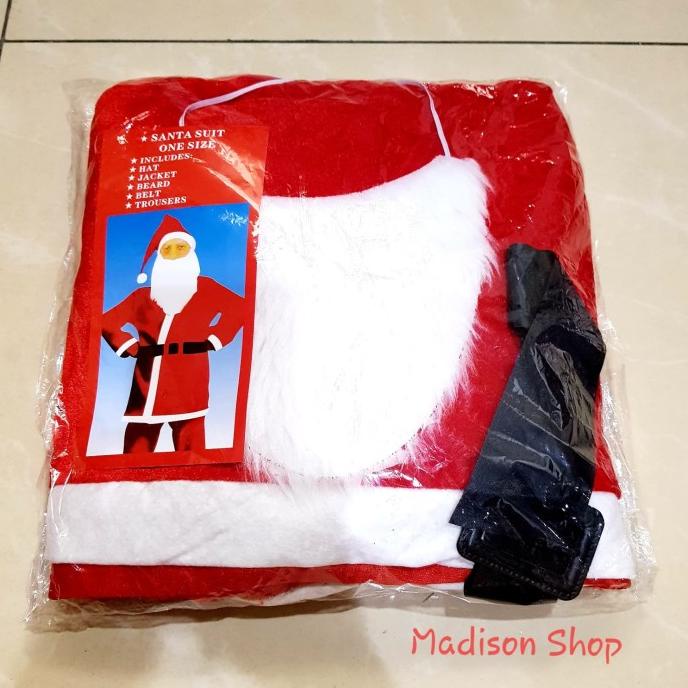 

Baju Santa Dewasa Kostum Santa Murah Baju Natal Tebal Cosplay Santa Berkualitas