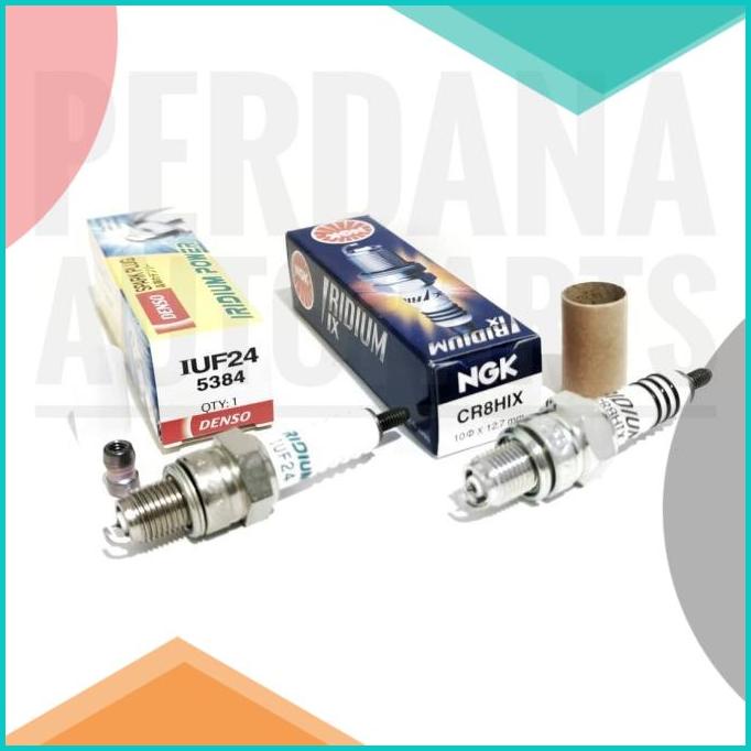 Busi Iridium Kawasaki KLX 125 150 Bore Up Jamin Asli DENSO / NGK 20JV
