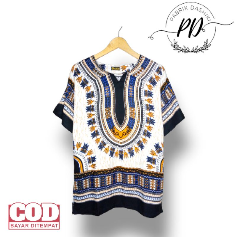 Baju dashiki bangkok BG/ baju pria wanita/ baju santai/ baju kaos dashiki