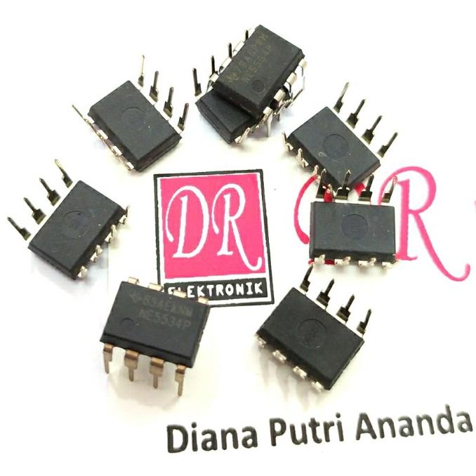 Baru IC JRC Original Signetis NE5534P NE5534 LM5534 LM NE 5534 5534P DIP-8 dre3 Ayo Beli