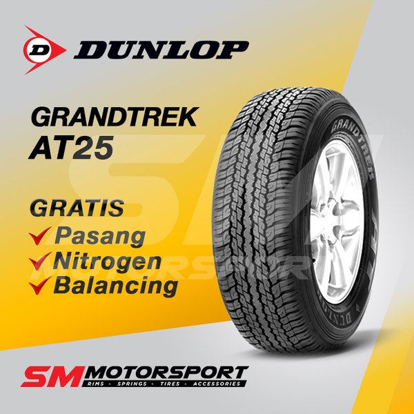 Ban Mobil Dunlop Grandtrek AT25 265 60 R18 18 OEM