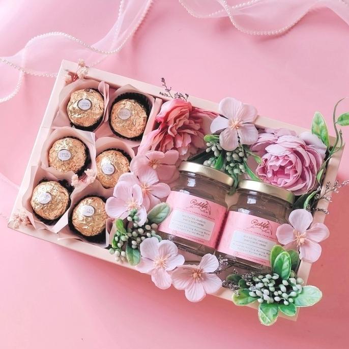 

siap kirim] NEW Kado Valentine unik hampers valentine premium healthy coklat