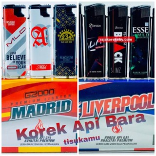 [1 PC] Korek Api Bara G2000 Liverpool Madrid