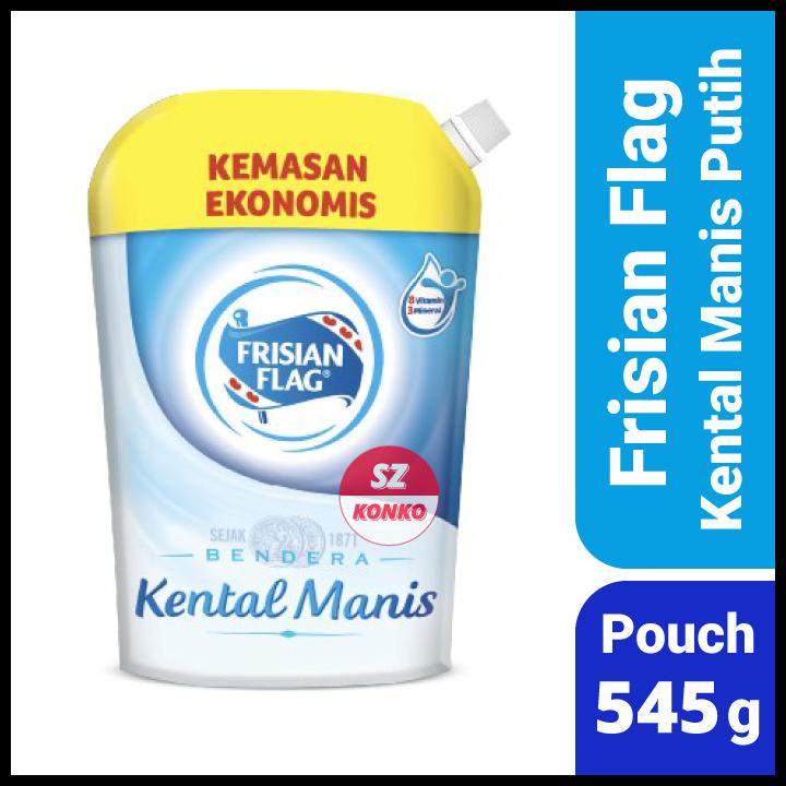 

BEST DEAL FRISIAN FLAG - KENTAL MANIS PUTIH 545 GR - SUSU BENDERA !!!!!