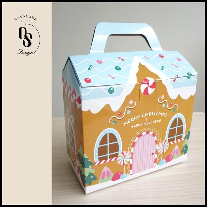 

GRATIS ONGKIR DUS TOPLES KUE NATAL CAKE BOX CHRISTMAS PACKAGING HAMPER KOTAK GIFT