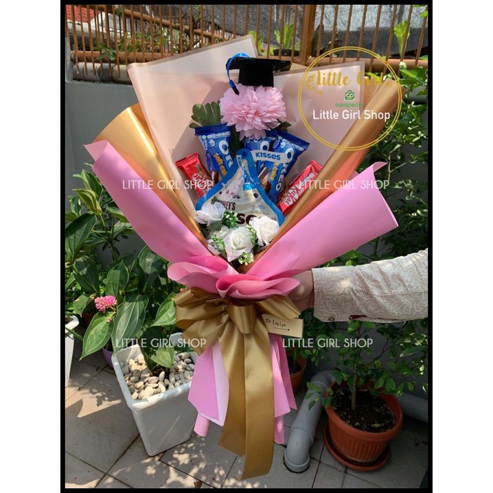 

TERMURAH SNACK BOUQUET GRADUATION - WISUDA - BUKET KELULUSAN - LITTLE GIRL SHOP