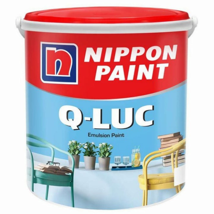 Ready Cat Tembok Qluc Kiluk Galon Putih 1505 Cat Tembok Nippon Paint 5kg