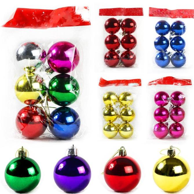 

Bola Natal Glossy Opp Dekor Christmas Dekor Pohon Bola 10Cm 15Cm 20Cm Terbaik