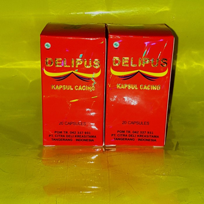 kapsul cacing tanah delipus