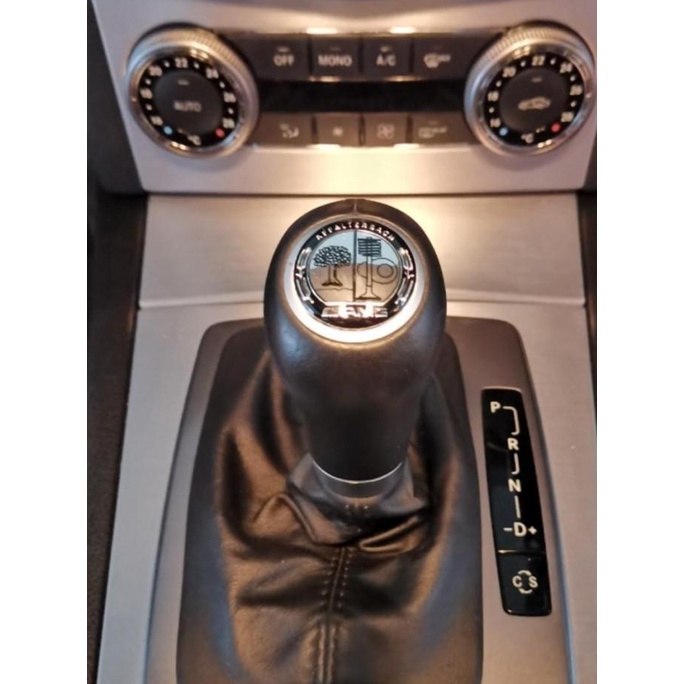 Diskon AMG LOGO EMBLEM TUAS PERSNELING SHIFT KNOB MERCEDES BENZ W204 W212 Murah