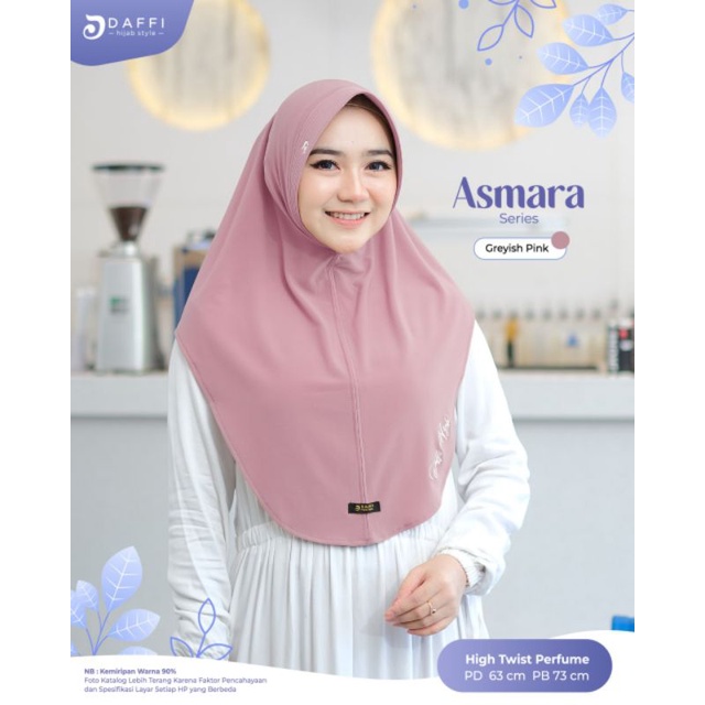 DAFFI HIJAB ASMARA SERIES//HIJAB PARFUM BEST SELLER//