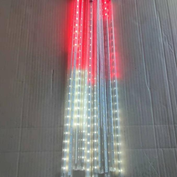 Lampu Meteor/ Air terjun MERAH PUTIH 50cm