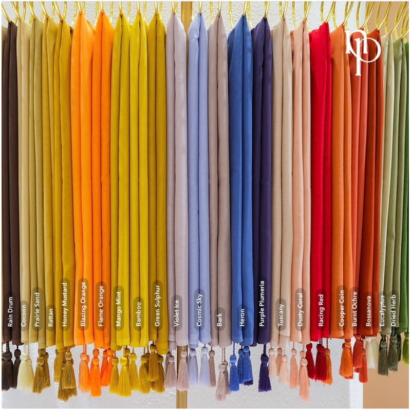STYLISH HIJAB DAILY naPOcut tassel new color ORIGINAL
