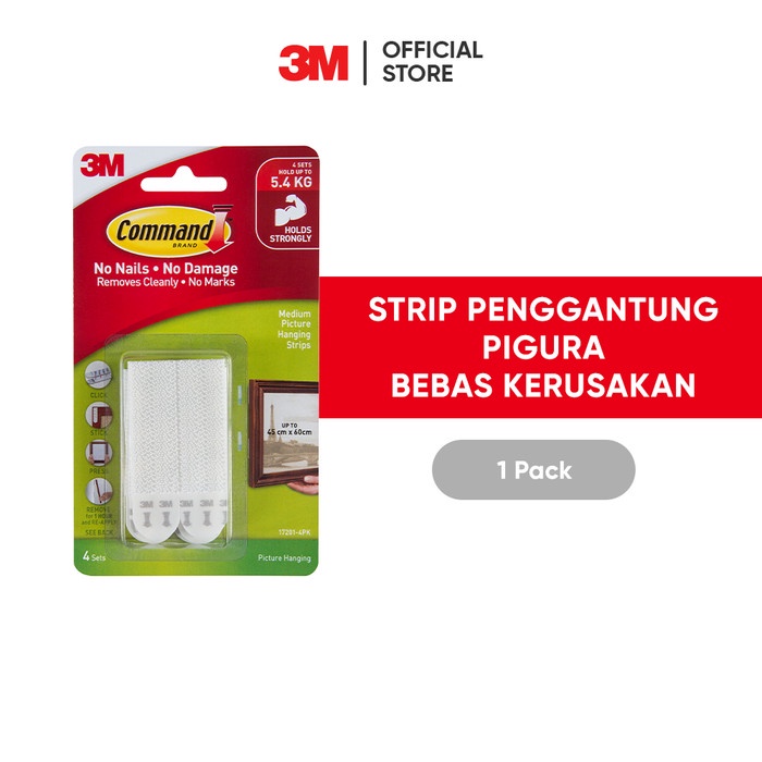 

Terbaru Command 3M Gantungan Lukisan/Foto Medium Picture Hanging Strips 17201 Promo Terlaris