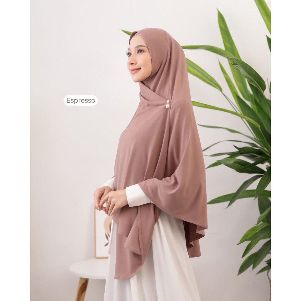 STYLISH HIJAB DAILY Raina Signature KAYLA SYAR'I Segitiga Instant Jersey SIZE SYARI