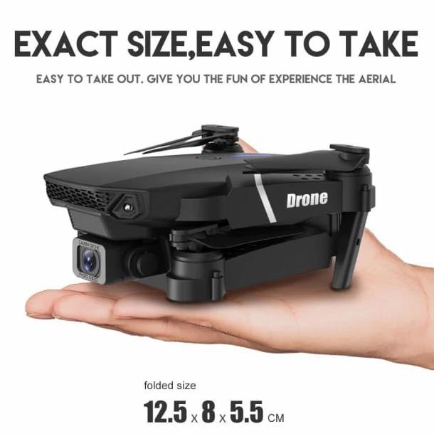 Mini Drone Camera Murah Q12 4K 2 Camera