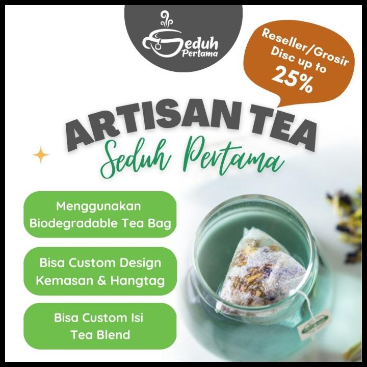 

DISKON QUEENSLAND-ARTISAN TEA PREMIUM | SNOW CHRYSANTHEMUM BLUEBERRY MARIGOLD !