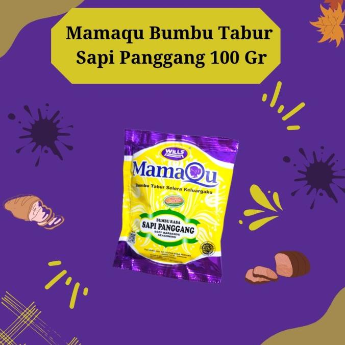 

^^^^^] MAMAQU BUMBU TABUR RASA SAPI PANGGANG 100 GR