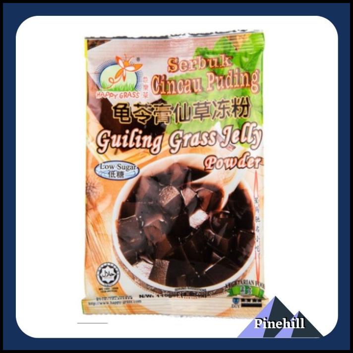 

TERMURAH HAPPY GRASS SERBUK CINCAU PUDING / GUILING GRASS JELLY POWDER / BUBUK !
