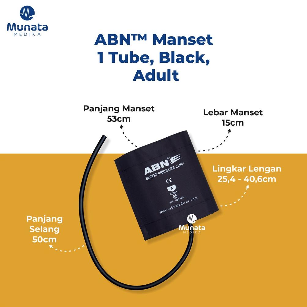 Limited - Manset Tensimeter ABN Infant Child Adult Large Warna Warni .,