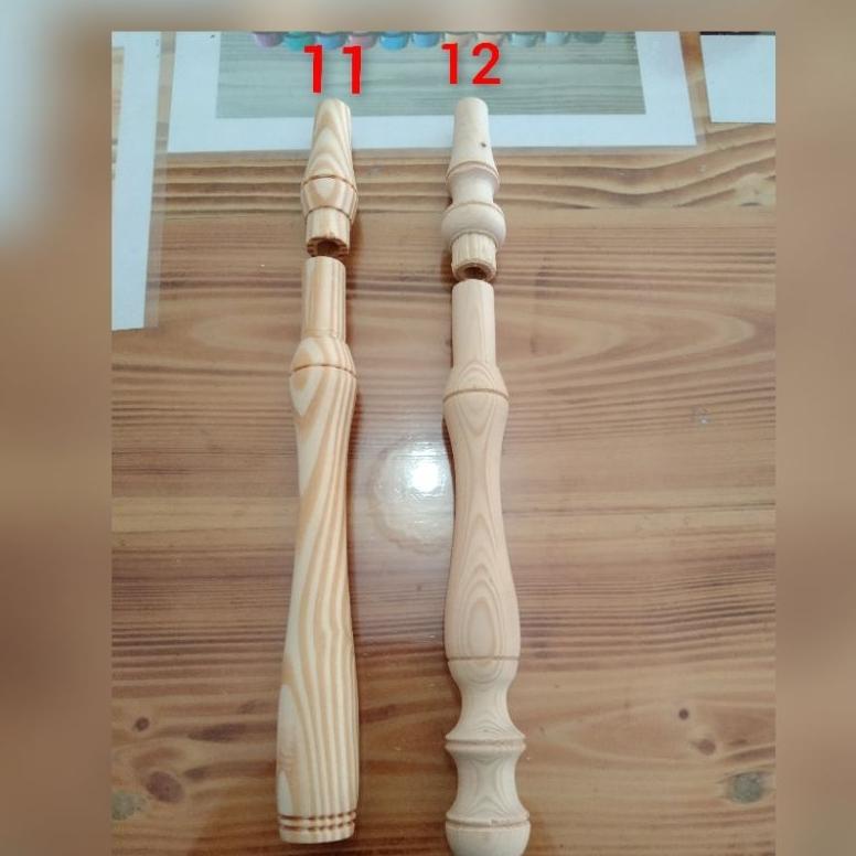 Berkualitas GAGANG JORAN / ROD PANCING UDANG KAYU JATI BELANDA .,