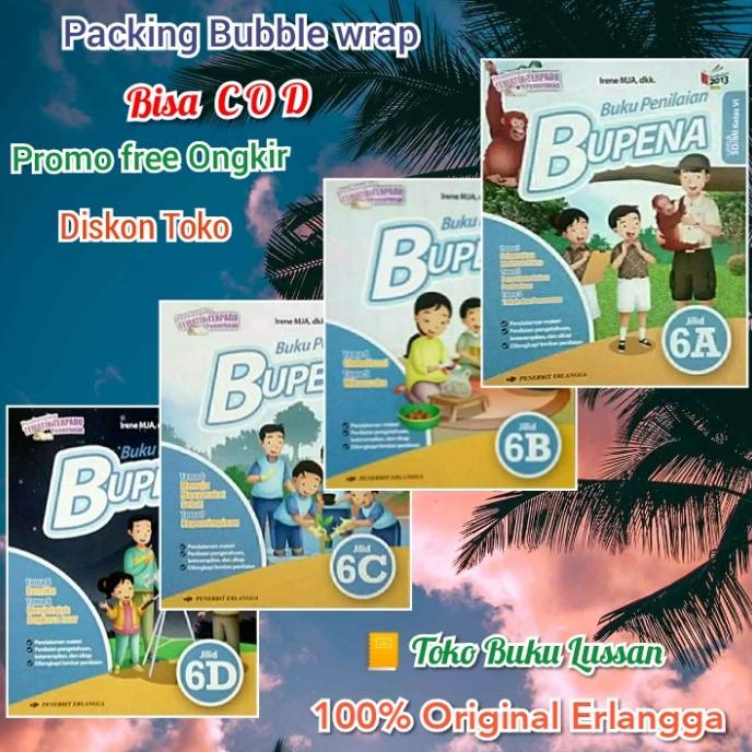

SALE paket BUPENA SD kls 6 kurikulum 2013 revisi Termurah