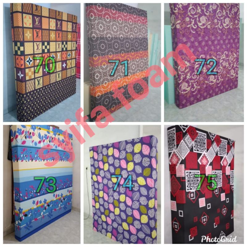Kasur Lipat Royal D 23 Kasur Busa Lipat Matras Lurus Kasur Lurus Kasur Tipis Kasur 10 Cm Kasur 5 Cm
